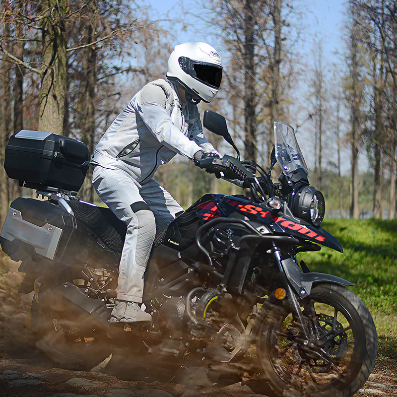 SJ01SP01 Jaqueta de motocicleta para equipamento de pilotagem ventilado e seguro no verão