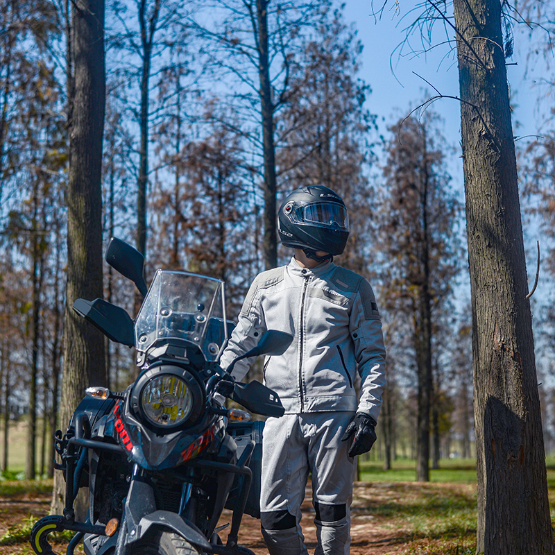 SJ01SP01 Jaqueta de motocicleta para equipamento de pilotagem ventilado e seguro no verão